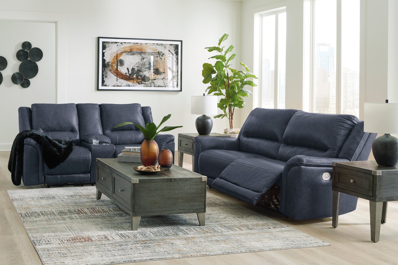 U82815 Trasimeno Power Reclining 3-Piece